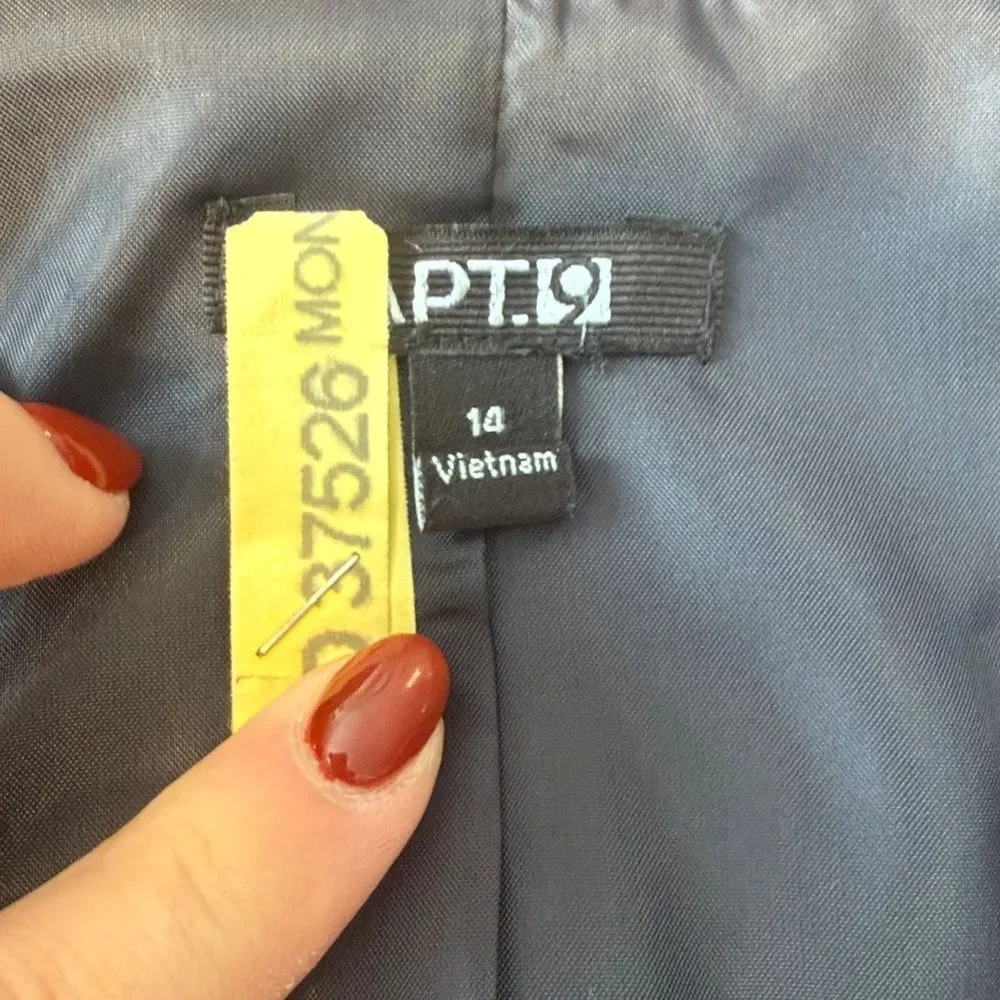 Apt. 9 Women's Dark Blue Blazer